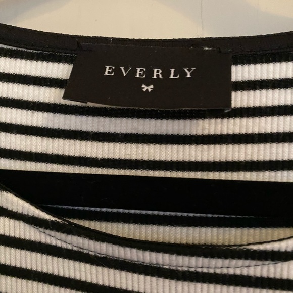 Striped midi tshirt dress - Picture 3 of 3